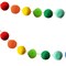 Carson Dellosa Rainbow Pom-Pom Garland, 6PK 107008 - alternate 2