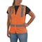 Ergodyne S Orange Class 2 Womens Hi-Vis Vest - Zipper 8210ZW-S - alternate 1