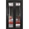 Sartodoors Sliding Closet Bi-fold Doors, Lucia 1299 Matte Black with Mirror, Sturdy Tracks Moldings Trims Har LUCIA1299BF-BLK-48 x 80 (2* 24x80) - alternate 1
