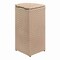 Happimess Chloe 15.56-Gallon All-Weather Wicker/Metal Corner Hideaway Outdoor Trash Can, Light Pink/White HPM1200D - alternate 3