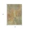 Homeroots 8' X 10' Artichoke Green And Gold Abstract Washable Indoor Outdoor Area Rug 615587 - alternate 3