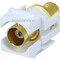Monoprice Keystone Jack, Modular Bnc, White 6540 - alternate 1