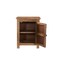 Homeroots 28" Brown Solid Wood Nightstand 521218 - alternate 2