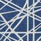 Homeroots 5' X 8' Navy Blue And Ivory Geometric Washable Indoor Outdoor Area Rug 600475 - alternate 3