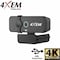 4Xem 4K 8MP Mega Pixel Webcam, Black 4XWEBCAM4K - alternate 3