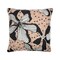 Homeroots 20" Beige and Black Tropical Throw Pillow With Embroidery 549406 - alternate 2