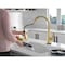 Delta Lenta: Single-Handle Pull-Down Kitchen Faucet with Touch2O Technology Technology 19802TZ-GB-DST - alternate 3