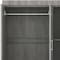 Homeroots Two Piece Gray Solid and Manufactured Wood Bedroom Set 662342 - alternate 3