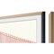 Samsung 2021/22 75-in. The Frame Customizable Bezel - Modern Teak Contemporary Style Wall Mountable Frame VG-SCFA75TK - alternate 4
