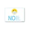 Signmission PSA, No Shirt No Shoes No Mask No Service Smiley Face, 24in X 18in Decal, OS-NS-D-1824-25352 OS-NS-D-1824-25352 - alternate 1