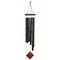 Woodstock Chimes Black Aluminum/Wood 37 in. Wind Chime DCK37 - alternate 1