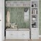 Apollo Tile Festa 1.7 in. x 9.6 in. Glossy Green Ceramic Picket Wall and Floor Tile 2.37 sq. ft./case, 23PK PCD88RSTAQA - alternate 2