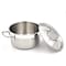 Korkmaz Alfa 2 Piece 2.5 Liter Stainless Steel Casserole Dish with Lid A1017 - alternate 2