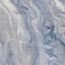 Homeroots 3' X 5' Denim Blue And Ivory Abstract Washable Indoor Outdoor Area Rug 617596 - alternate 2