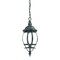 Homeroots Matte Black Glass Globe Hanging Light 397999 - alternate 3