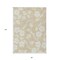 Homeroots 8' X 10' Beige And Ivory Floral Washable Indoor Outdoor Area Rug 599859 - alternate 6