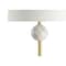 Jonathan Y Vaughn 60" Modern Metal/Resin LED Floor Lamp, Brass Gold/White JYL1093A - alternate 5