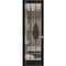 Sartodoors Hidden Door, Felicia 3355 Matte Black Concealed Metal Frame 24 x 96 Left Inswing FELICIA3355MF-BLK-24x96-LH-I - alternate 1