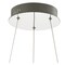 Jonathan Y Reese 15.7" Adjustable Integrated LED Metal/Crystal Pendant, Chrome/Clear JYL7218A - alternate 5