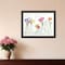 Homeroots Live Life in Full Color Tulips Black Framed Print Wall Art 529725 - alternate 3