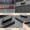 Simple Deluxe Car Trunk Organizer, Collapsible 2 Compartments Trunk Storage, Anti-slip Design, Made of Waterproof AAORGNTRUNK2OXGRY - alternate 6