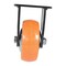 Vestil Polyurethane Rigid Caster 5 In. Diameter x 2 In. Width 639 Lb. Capacity Orange/Silver CST-E6-5X2PUP-R - alternate 3