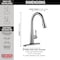 Delta Essa VoiceIQ Single Handle Pull-Down Faucet with Touch2O Technology 9113TV-AR-DST - alternate 4
