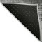 Homeroots 8' Gray And Black Round Geometric Washable Indoor Outdoor Area Rug 602847 - alternate 2