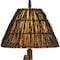 Homeroots 30" Bronze Table Lamp With Brown Empire Shade 524659 - alternate 2