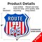 Signmission Route Us 66, 6 inch X 6 inch, Plastic Sign, 2PK SHI-P-2PACK-6-480 - alternate 4