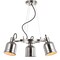 Jonathan Y Liam 20 in. 3-Light Metal LED Chandelier, Nickel JYL6114A - alternate 4