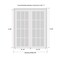 Sartodoors Sliding Closet Bypass Doors, Planum 0016 Matte Grey and Aluminum Strips, Sturdy Rails Moldings Trim PLANUM0016DBD-GRE-8496 - alternate 3