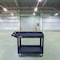Luxor Utility Cart, (2) Shelf, Heavy Duty, High Density Polyethylene, 500 lb Load Capacity, 2 Shelves XLC11-B - alternate 7
