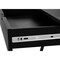 Homeroots 32" Black Computer Desk With Four Drawers 489872 - alternate 5
