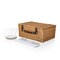 Picnic Time Family Of Brands Belmont Picnic Basket, Navy Blue & White Stripe 123-40-211-000-0 - alternate 4