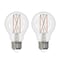 Bulbrite 40W Equivalent Warm White Light A19 Dimmable LED Filament Light Bulb, 2PK 860997 - alternate 1