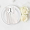 Smarty Had A Party Silver Plastic Cutlery White Pocket Napkin Set - Napkins, Forks, Knives, Spoons (70 Guests), 280PK 770-SV-CASE - alternate 3