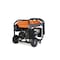 Generac Portable Generator, Gasoline, 6,500 W Rated, 8,125 W Surge, Recoil Start, 120/240V AC, 54.2/27.1 A 7680 - alternate 4