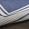 Homeroots 6' X 9' Navy Blue And Ivory Geometric Indoor Outdoor Area Rug 572870 - alternate 4