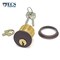 Ecs Hardware Durable Premium Mortise Cylinder, 1-1/8 in 10B Oil Rubbed Bronze / Black KW1 ECSH-MC02-10B-KW1 - alternate 2