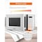 Commercial Chef 0.7 cu ft.  Countertop Microwave Oven Oven, White CHM7MW - alternate 2