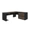 Bestar Connexion L-Shaped Workstation, Antigua/Black 93862-000052 - alternate 1