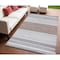 Homeroots 4' X 6' Geometric Handmade Indoor Outdoor Area Rug 557191 - alternate 1