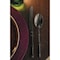 Mepra Bali Flatware Set - 5 Pieces - Pewter Black Gold 101522005PON - alternate 2