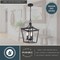 Vaxcel Cottage Grove 3-Light Matte Black Traditional Open Cage Lantern Pendant Light P0477 - alternate 3