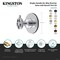 Kingston Brass Single-Handle Six-Way Diverter Valve with Knurled Handle and Round Trim Kit, Polished Chrome KS4031RKX - alternate 2