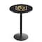 Holland Bar Stool Co 42" Blk Wrinkle Vegas Golden Knights Pub Table L214B4236LVGdKn - alternate 1