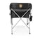 Picnic Time Family Of Brands NCAA Army Black Knights PT-XL Heavy Duty Camping Chair - XL Beach Chair - 400 lb Capacity, Black 793-00-175-764-0 - alternate 1
