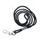 Sicurix Standard Lanyard, Rope Style, J Hook, Black, 36PK 68939 - alternate 2