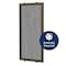 Ritescreen Sliding Screen Door, Left Hand, Bronze, PetScreen Mesh, 30.5625 in W x 76.3125 in H KD.144EXT-B16-MSPT-H76 0.3125 - W30 0.5625-LH - alternate 1